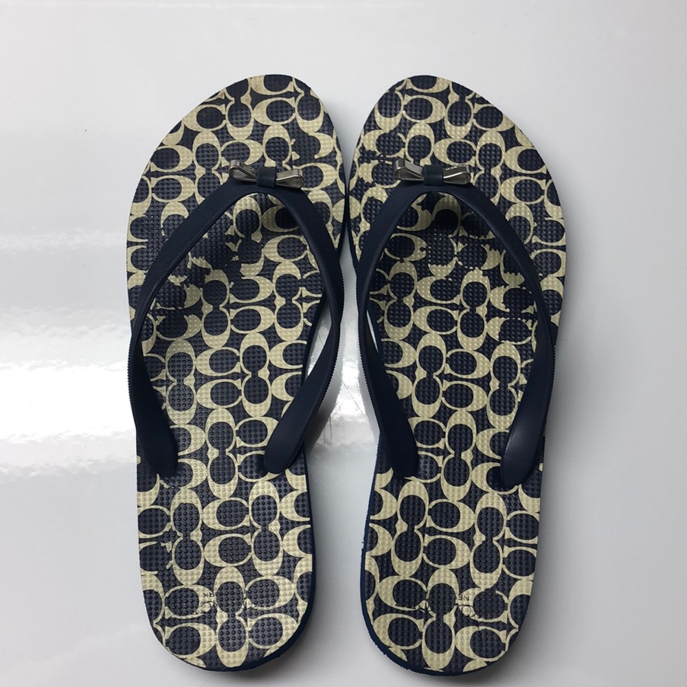 Coach Flip Flops